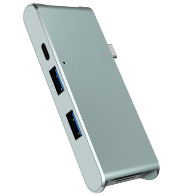 

BIAZE Apple MacBook Pro аксессуаров для ноутбуков типа с коммутатором HDMI + ступица ступица гРСа док-станция для нового Apple, ноутбук Mac R2 Deep Space Gray