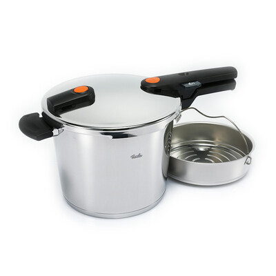 

Germany Fisi Le Fissler orange boiling point 22 cm 6 liters high speed fast cooker pressure cooker pressure cooker