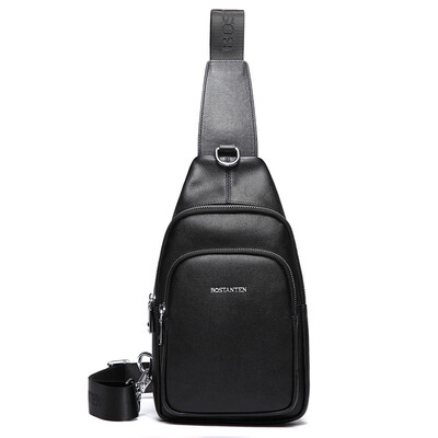 

BOSTANTEN BOSTANTEN men&39s chest brassiere nylon trousers men&39s fashion canvas pockets leisure Messenger bag B5171041 black