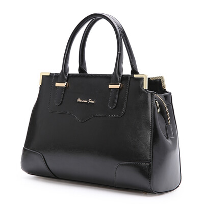 

Sissi Princess P.Sissi Women's Bag Fashion Classic Leather Shoulder Bag Women's Handbag Women's Messenger Bag 1657 Black