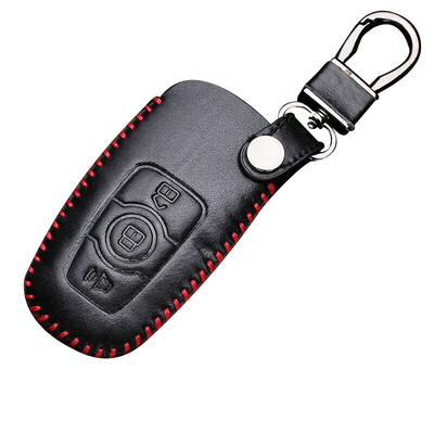 

Huashi Great Wall Harvard H6 Key Bag Hand Sewing Smart Three Keys Blue Modified Car Keychain Dedicated Haval Key Set Accessories