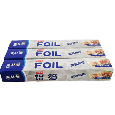 

Kelin baking tools aluminum foil barbecue with aluminum foil 30cm * 10 meters * 3 boxes worth of economic equipment C40360.33