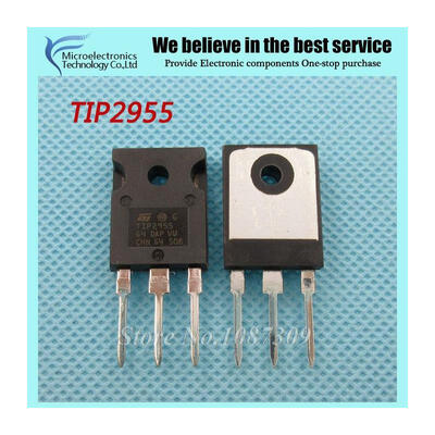 

10pcs free shipping TIP2955 TO-247 Darlington Transistors NPN Power Darlington new original