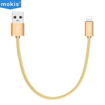 

Moxi mokis Apple Andrews aluminum jelly weaving data line two-in-one double-sided plug dual-use charging line Micro USB mobile phone data cable 1 m rose gold