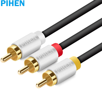 

Ярмарка товаров (PIHEN) PH-SPX023 AV Видеокабель 3RCA на кабеле 3RCA три лотоса на трех линиях лотоса красный и белый желтый видео TV линия 1 метр