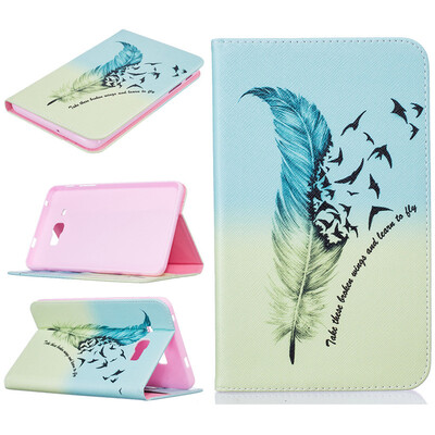 

GANGXUN Samsung Galaxy Tab J 7.0 T285DY Case Flip Shockproof Kickstand Slim Luxury Cover for Tab J Max SM-T285DY
