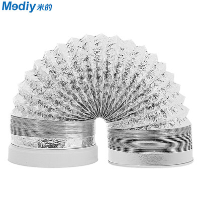 

MAD MFY MF-YG030 Kitchen Suction Hood Smoke Pipe Aluminum Foil Smoke Hood Cooker Accessories Pipe 3m