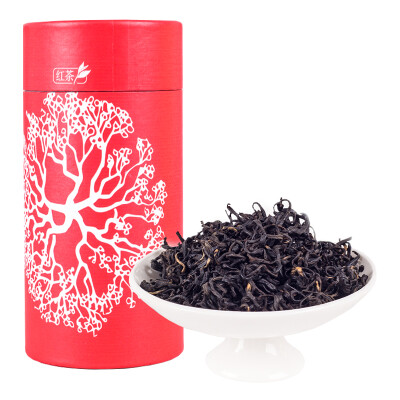 

Qi Qiao tea black tea Qi Qiming tea before 2017 A product of Qimen black tea canned black tea concentrated flavor 150 grams