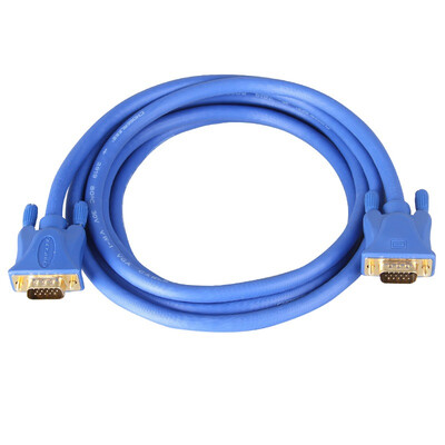 

Ахиллея (CHOSEAL) QS5101T3 VGA (3 + 4) Универсальная позолоченная заглушка Оловянная медная оплетка ТВ Компьютерный кабель 3 метра