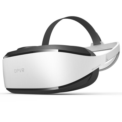 

Large DPVR E3 VR glasses high-end VR head was ultra-clear resolution compatible with all types of PC-side virtual reality game white