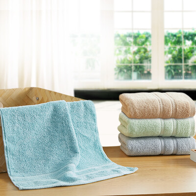 

Fu-day jade jade cotton towel 2 installed 32 Xinjiang combed cotton class A non-fluorescent plain adult towel wash towel 95 g / Article 34 * 74cm powder + rice