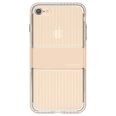 

Baseus iPhone7plus mobile phone shell Apple 7plus protective cover transparent new drop male&female models 55 inch soil Hao gold
