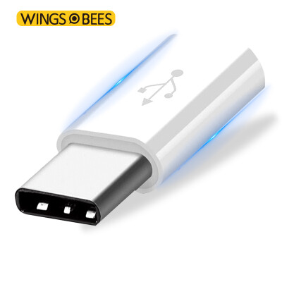 

Wings of bees Micro USB to Type-C adapter phone data / charge line USB Data line