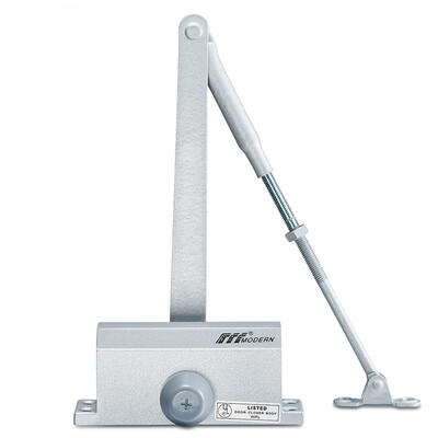 

MODERN hardware positioning door closer hydraulic buffering medium automatic door closer suitable for door weight 45-65KG