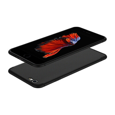 

【Shell фильм четыре комплекта】 ESCASE Apple iPhone8 / 7 отверстие корпуса корпуса отверстие с пылью черный / красный + высокий мягкий силиконовый корпус Apple 8/7 полноэкранный черный закаленной пленки