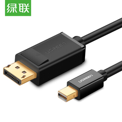 

Зеленый сустав (UGREEN) Mini DP DP Выключатель кабель-адаптер DisplayPort к 4K HD проектор грозовых интерфейсах хорошо известной компании Apple Mac перехода линии контакта Black 10477 1,5 м