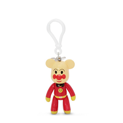 

Violent bear (POPOBE) 3-inch bear pants deductive creative cartoon characters pendant bag ornaments key pendant key chain small doll bread superman