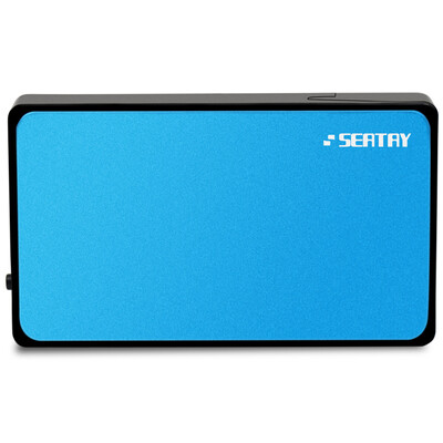 

Шо Ли-тай (SEATAY) HDS6250-BL 3.5 Yingcun без инструментов HDD корпус SATA серийных алюминиевого охлаждения панели внешней коробка синей