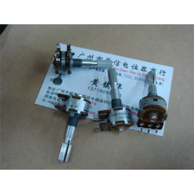 

16 type double potentiometer B50K with the midpoint of the flower stem length 30MM