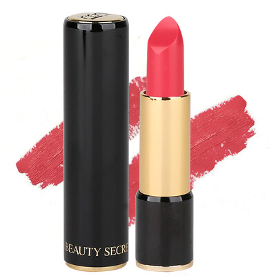 

Советы по красоте (BEAUTY SECRET) классические натуральные растительные гранатовый красная помада 3.6g (водонепроницаемый бархат матовые помады прочного увлажняющий блеск для губ)