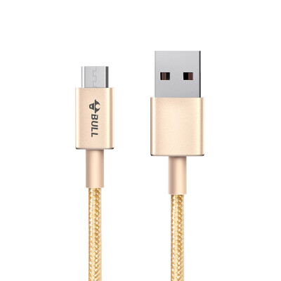 

Bull (BULL) GNV-J5210 Champagne Gold USB interface mobile phone data cable / charge line full length 1 meter support Samsung / millet / Meizu / Sony / HTC / Huawei and so on