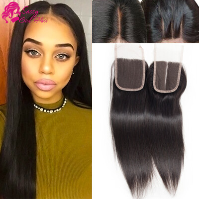 

Peruvian Hair Straight Closure Free Part Cheap Virgin Straight Hair Closure Piece 4*4 Lace Clousure Peruvian Straight Closure