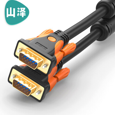 

Shanze (SAMZHE) project-level high-definition dual magnetic ring VGA cable 3 +6 core pin / hole 20 meters computer projector display video line data extension line VF-9200