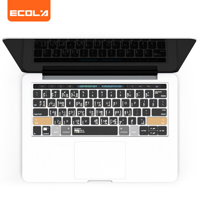 

Пассажиры Levin Ecola Ярлыки клавиатуры Обложка 2016 Новый Apple MacBook Pro (Touch Bar) 13/15 дюймовый специальный тонкий прозрачный EA021SGG