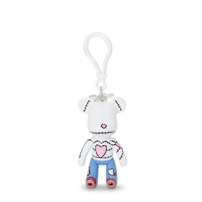 

Violent bear (POPOBE) 3-inch bear bear deduction creative cartoon characters pendant bag ornaments key pendant key chain small doll second generation girl