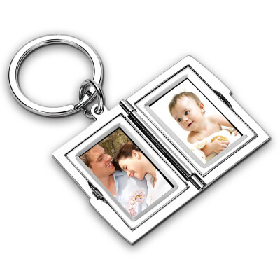 

Miz MIEZ Key Chain Couple Photo Frame Keychain 85022 Creative Gift Birthday Valentine&39s Day Gift