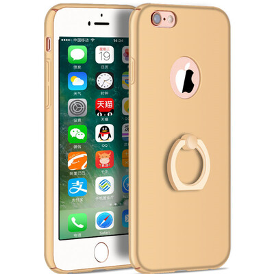 

Телефон Чехол для iPhone 6 6s Plus Ultra Тонкий Slim Обложка Простой PC Back Ring Holder 360 ° Защита вращения для iPhone 66s Plus
