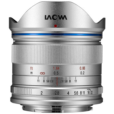 

Старый лягушки (LAOWA) 7.5mm F2.0 большой апертурой широкоугольный ультра низкое искажение M4 / 3 камеры формата (БЛА серебро издание)