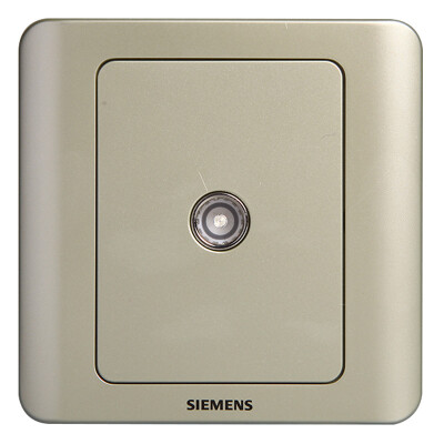 

Siemens (SIEMENS) 5TG01151CC133 switch socket prospect broadband socket (gold brown