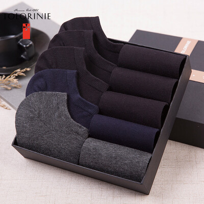 

TOLORINIE casual socks combed cotton business socks male summer thin boat socks low to help socks 10 double K7496D0211 take color 2