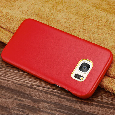 

KONEL The comfortable leather case of the leather case is suitable for the samsung S7 edge