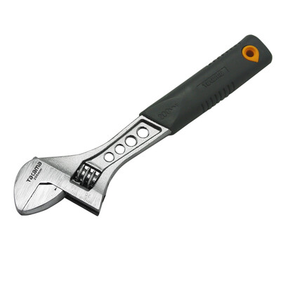 

Takama 609008 8 inch adjustable wrench rubber handle with scale live adjustable wrench multi-function opening wrench hand tool