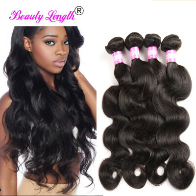 

Beauty Length Malaysia Virgin Hair Body Wave Human Hair Weave 4 Bundles 100% Unprocessed Hair Weft Extension Natual Color