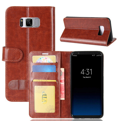 

GANGXUN Samsung Galaxy S8 Plus Корпус высокого качества Кожа PU Обложка Обложка Kickstand Кошелек для Samsung Galaxy S8 край