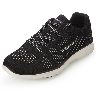 

Pathfinder TOREAD outdoor spring and summer couples men one weave running shoes light breathable KFFF81346 black /