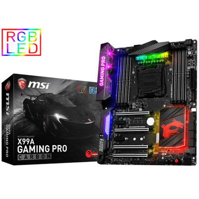 

MSI (MSI) X99A ИГРОВОЙ PRO CARBON