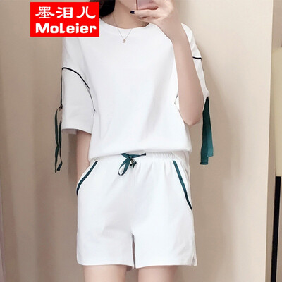 

Big size womens fattening womens fattening up the 2017 summer dress new fashion show thin suit