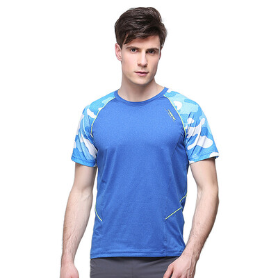 

Pathfinder TOREAD outdoor couple lady printing breathable cotton short sleeve T shirt TAJF82721 indigo M