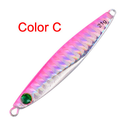 

1PC Metal Fishing Lures 21G Mixed Size Lead Fish 5 Color Fishing Baits Casting Lure Fishing Tackl