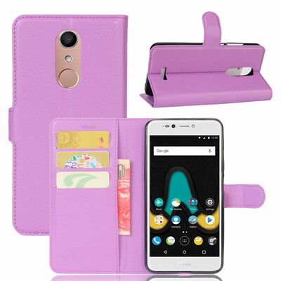 

GANGXUN Wiko uPulse Lite Чехол из высококачественной кожи PU с флип-чехлом Kickstand Anti-shock Кошелек для Wiko uPulse Lite