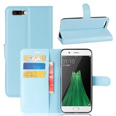 

GANGXUN Oppo R11 Plus Case High Quality PU Leather Flip Cover Kickstand Anti-shock Wallet Case for OPPO R11 Plus