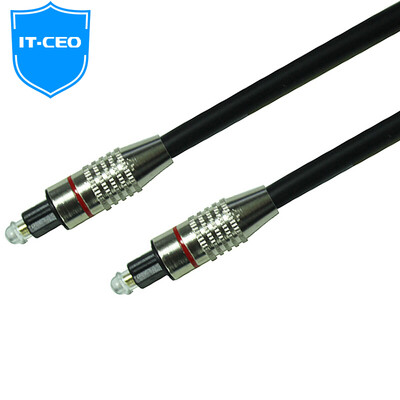 

IT-CEO digital digital fiber optic cable DVD home theater audio cable side audio cable player Blu-ray machine&power amplifier connection support 51 sound 1 meter Y1GQ