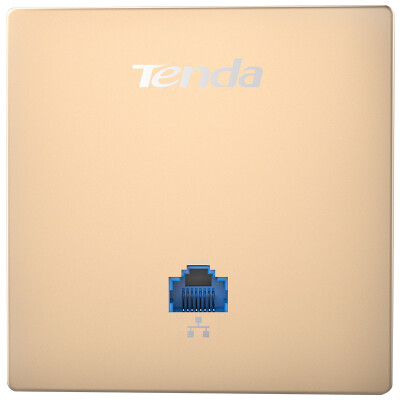 

Tenda W6- 300M wireless 86 into the wall panel AP wireless wifi access point POE power supply \ support for AC centralized management (local gold