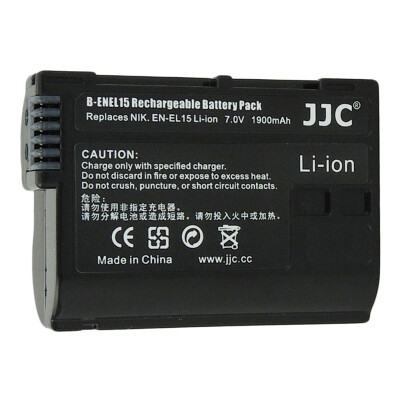 

JJC B-ENEL15 camera battery on behalf of the EN-EL15 for Nikon D7200 D7100 D7000 D810 D800 D750 D610 D600 V1 with waterproof battery box