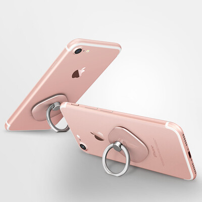 

ESR mobile phone bracket finger buckle car bracket lazy stent Apple Andrews flat universal stent multi-functional bracket - rose gold