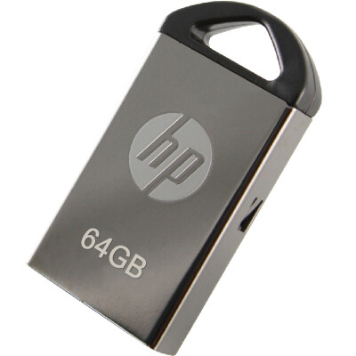 

HP (HP) U disk v221w temperament small U metal silver 64G